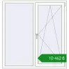 Ціноутворення Вікна 1380x1460 мм REHAU Euro 70 Білий (RAL 9016) з двох сторін. Ціна: ₴10,461.58