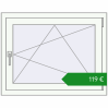 Ціноутворення Вікна 900x700 мм REHAU Brillant-Design. Ціна: €118.65