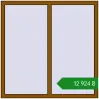 Ціноутворення Вікна 1290x1290 мм REHAU SYNEGO MD GOLDEN OAK з двох сторін. Ціна: ₴12,924.04