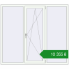 Ціноутворення Tilt-and-Turn 1822x1610 mm REHAU Euro 60 RAL 9016 Traffic white two-sided. Ціна: ₴10,355.36