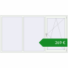 Ціноутворення Вікна 2500x1400 мм REHAU Euro 60. Ціна: €269.30