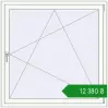 Ціноутворення Вікна 1290x1290 мм REHAU SYNEGO MD GOLDEN OAK ззовні. Ціна: ₴12,380.36