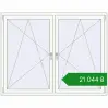 Ціноутворення Вікна 1800x1400 мм Altest Pony 375 RAL 9016 Traffic white з двох сторін. Ціна: ₴21,044.31