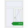 Ціноутворення Вікна 1000x1500 мм REHAU Euro 70. Ціна: €230.86