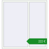 Ціноутворення Вікна 1470x1570 мм REHAU Euro 70. Ціна: €221.52