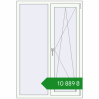 Ціноутворення Вікна 1050x1550 мм REHAU Euro 70 Білий (RAL 9016) з двох сторін. Ціна: ₴10,888.89