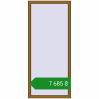 Ціноутворення Вікна 790x1800 мм REHAU Brillant-Design LIGHT_OAK з двох сторін. Ціна: ₴7,685.00