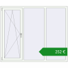 Ціноутворення Вікна 1800x1500 мм REHAU Euro 70. Ціна: €251.87