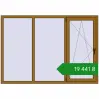 Ціноутворення Вікна 2000x1400 мм REHAU Brillant-Design LIGHT_OAK з двох сторін. Ціна: ₴19,440.77
