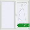 Ціноутворення Вікна 1300x1320 мм REHAU Euro 60 Білий (RAL 9016) з двох сторін. Ціна: ₴7,400.10