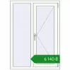 Ціноутворення Вікна 900x1250 мм REHAU Euro 60 Білий (RAL 9016) з двох сторін. Ціна: ₴6,140.14