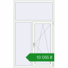 Ціноутворення Вікна 1180x1950 мм REHAU Euro 70 Білий (RAL 9016) з двох сторін. Ціна: ₴10,054.52