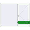 Ціноутворення Вікна 1750x1400 мм REHAU Euro 70. Ціна: €323.14