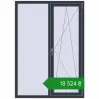 Ціноутворення Вікна 1250x1750 мм REHAU Euro 70 ANTHRACITE_GREY_STRUKTURAL з двох сторін. Ціна: ₴18,523.94