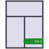 Ціноутворення Вікна 1500x1900 мм REHAU SYNEGO MD. Ціна: €534.19