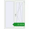 Ціноутворення Вікна 1000x1400 мм REHAU Euro 70 ANTHRACITE_GREY_STRUKTURAL ззовні. Ціна: ₴10,101.81