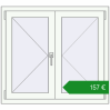 Ціноутворення Вікна 1000x900 мм REHAU Euro 60. Ціна: €157.32
