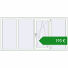 Ціноутворення Вікна 2000x1000 мм REHAU Euro 60. Ціна: €193.33