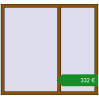Ціноутворення Вікна 1500x1400 мм REHAU Brillant-Design. Ціна: €332.43