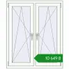 Ціноутворення Вікна 1000x1200 мм REHAU Brillant-Design Білий (RAL 9016) з двох сторін. Ціна: ₴10,648.88