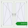 Ціноутворення Вікна 1160x1200 мм REHAU Euro 60 Білий (RAL 9016) з двох сторін. Ціна: ₴8,407.23