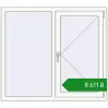 Ціноутворення Вікна 1250x1100 мм REHAU Brillant-Design Білий (RAL 9016) з двох сторін. Ціна: ₴8,611.40