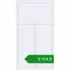 Ціноутворення Вікна 1200x2200 мм REHAU Euro 60 Білий (RAL 9016) з двох сторін. Ціна: ₴8,104.48