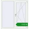 Ціноутворення Вікна 1240x1320 мм REHAU Euro 70 Білий (RAL 9016) з двох сторін. Ціна: ₴9,101.45