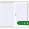 Ціноутворення Вікна 2000x1800 мм REHAU Euro 60 Білий (RAL 9016) з двох сторін. Ціна: ₴12,229.30