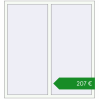 Ціноутворення Вікна 1400x1500 мм REHAU Euro 70. Ціна: €206.79