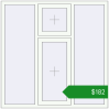 Ціноутворення Вікна 1500x1500 мм REHAU Euro 60 Білий (RAL 9016) з двох сторін. Ціна: $182.25