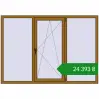 Ціноутворення Вікна 2000x1400 мм REHAU SYNEGO MD LIGHT_OAK з двох сторін. Ціна: ₴24,392.69