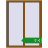 Ціноутворення Вікна 930x1250 мм REHAU Euro 60. Ціна: €151.07