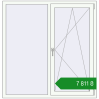 Ціноутворення Tilt-and-Turn 1400x1450 mm REHAU Euro 60 RAL 9016 Traffic white two-sided. Ціна: ₴7,810.96