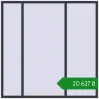 Ціноутворення Вікна 2000x2000 мм REHAU Euro 70 ANTHRACITE_GREY_STRUKTURAL з двох сторін. Ціна: ₴20,626.60