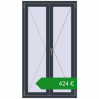 Ціноутворення Вікна 940x1670 мм REHAU Euro 70. Ціна: €424.11