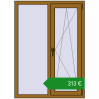 Ціноутворення Вікна 1010x1400 мм REHAU Euro 70. Ціна: €312.90