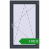Ціноутворення Вікна 800x1300 мм REHAU Euro 70 ANTHRACITE_GREY_STRUKTURAL з двох сторін. Ціна: ₴9,811.84