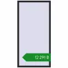 Ціноутворення Вікна 1000x2000 мм REHAU SYNEGO MD BLACK_ULTI-MATT з двох сторін. Ціна: ₴12,290.56