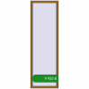 Ціноутворення Вікна 700x2200 мм REHAU SYNEGO MD LIGHT_OAK з двох сторін. Ціна: ₴9,934.62