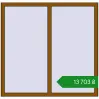 Ціноутворення Вікна 1400x1350 мм REHAU Brillant-Design GOLDEN OAK з двох сторін. Ціна: ₴13,703.44