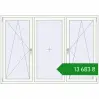 Ціноутворення Tilt-and-Turn 2030x1430 mm REHAU Euro 60 RAL 9016 Traffic white two-sided. Ціна: ₴13,683.33