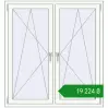Ціноутворення Вікна 1300x1400 мм REHAU Brillant-Design Білий (RAL 9016) з двох сторін. Ціна: ₴19,223.71