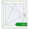 Ціноутворення Вікна 800x900 мм REHAU Euro 60. Ціна: €100.39