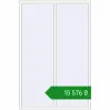 Ціноутворення Вікна 1600x2400 мм REHAU Euro 70 Білий (RAL 9016) з двох сторін. Ціна: ₴15,576.13