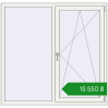 Ціноутворення Вікна 1500x1440 мм REHAU Euro 70. Ціна: ₴15,549.78