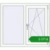 Ціноутворення Вікна 1020x900 мм REHAU Euro 60 Білий (RAL 9016) з двох сторін. Ціна: ₴5,070.67