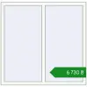Ціноутворення Вікна 1250x1220 мм REHAU Euro 70 Білий (RAL 9016) з двох сторін. Ціна: ₴6,729.66