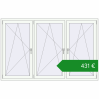 Ціноутворення Вікна 2140x1360 мм REHAU Euro 70. Ціна: €431.26