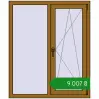 Ціноутворення Вікна 1070x1280 мм REHAU Euro 60 LIGHT_OAK з двох сторін. Ціна: ₴9,007.46